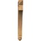 Ekena Millwork Imperial Arts & Crafts Rough Sawn Bracket, Western Red Cedar, 4"W x 32"D x 40"H BKT04X32X40IMP03RWR - alternate 4